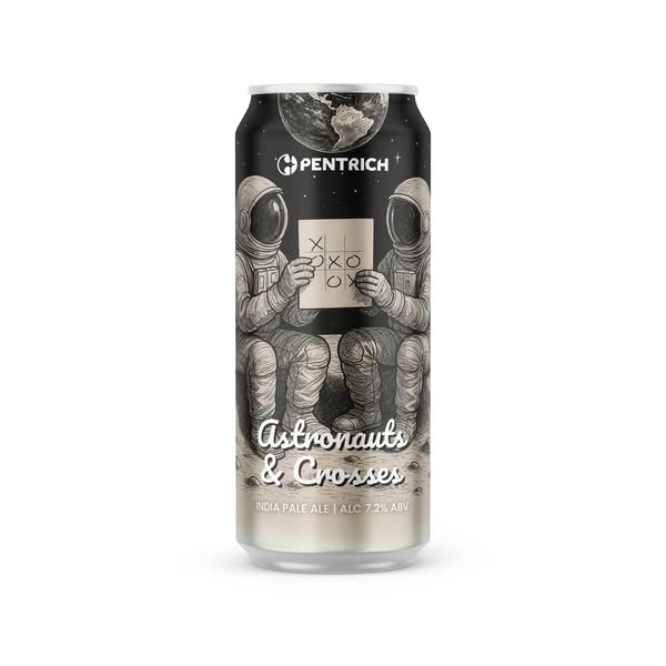 Astronauts & Crosses - Pentrich Brewing Co. IPA - New England / Hazy 440ml