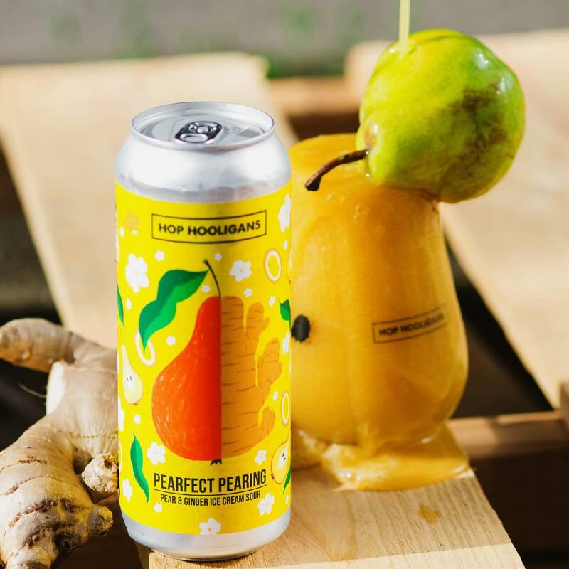 Pearfect Pearing - Hop Hooligans Sour - Smoothie / Pastry 440ml