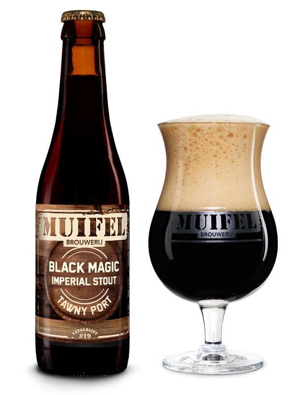 Vatgerijpt #19 Black Magic Imperial Stout Tawny Port - Muifelbrouwerij Stout - Imperial / Double 330ml