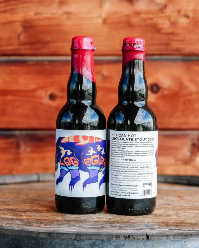 Mexican Hot Chocolate Stout 2025 - Rodinný pivovar Zichovec Stout - Imperial / Double Pastry 375ml