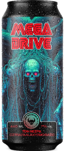 Mega Drive - Game Over Brewing Co. IPA - New England / Hazy 440ml