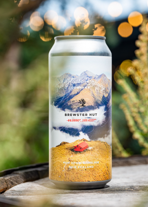 Brewster Hut - Tree House Brewing Company IPA - New Zealand 473ml