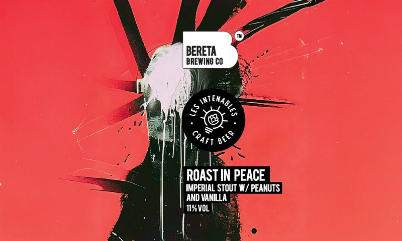 Roast In Peace (collab w/ Les Intenables) - Bereta Brewing Co. Stout - Imperial / Double 330ml
