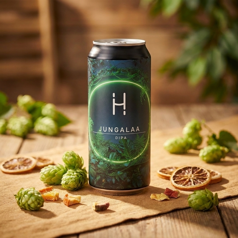 Jungalaa - Hopalaa IPA - Imperial / Double New England / Hazy 440ml