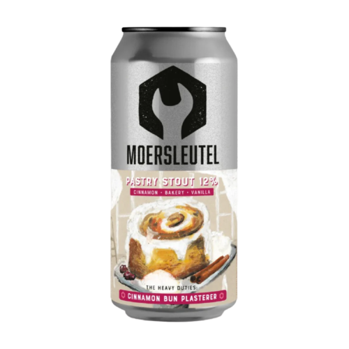 Cinnamon Bun Plasterer - Moersleutel Craft Brewery Stout - Imperial / Double Pastry 440ml