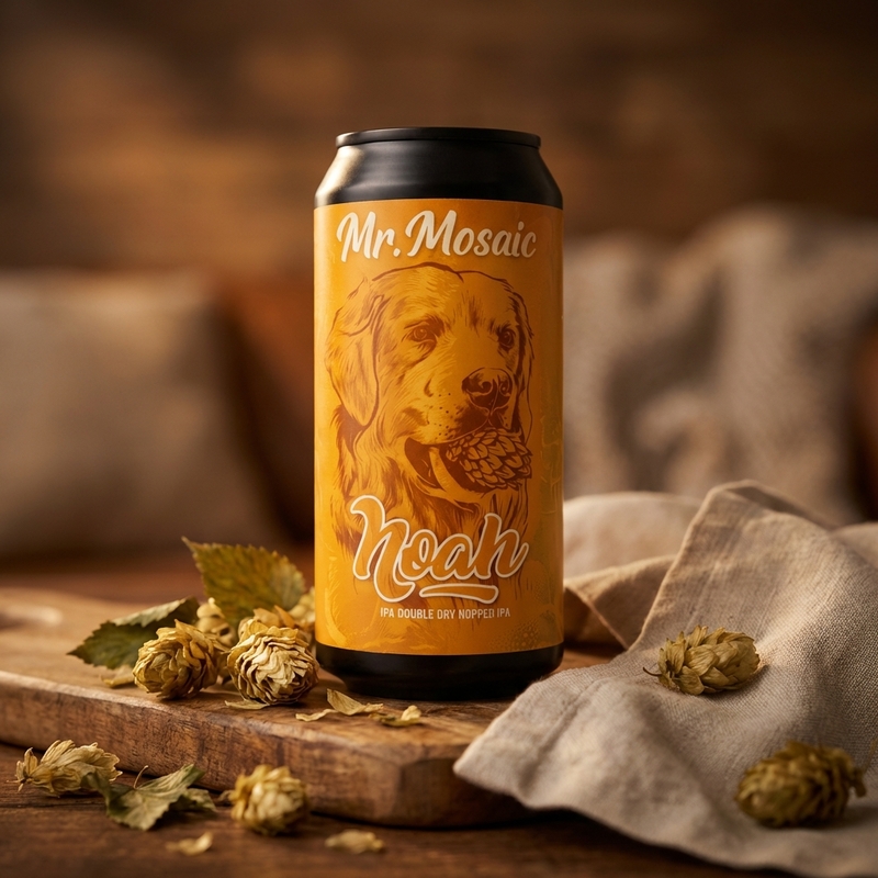Mr. Mosaic - Bere Noah IPA - New England / Hazy 440ml
