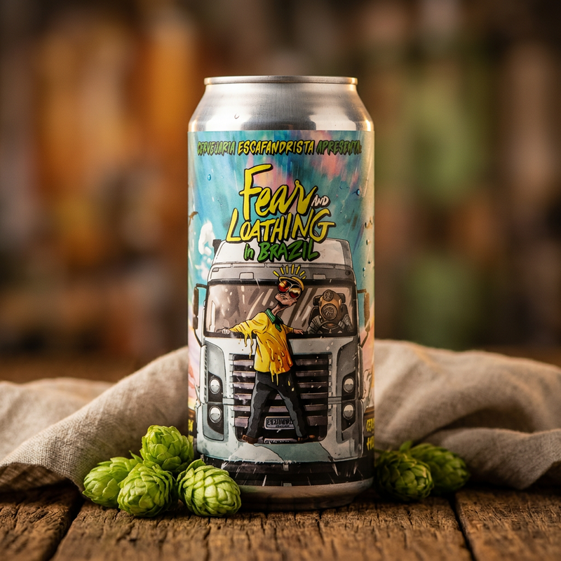 Fear and Loathing in Brazil - Cervejaria Escafandrista IPA - Imperial / Double New England / Hazy 440ml