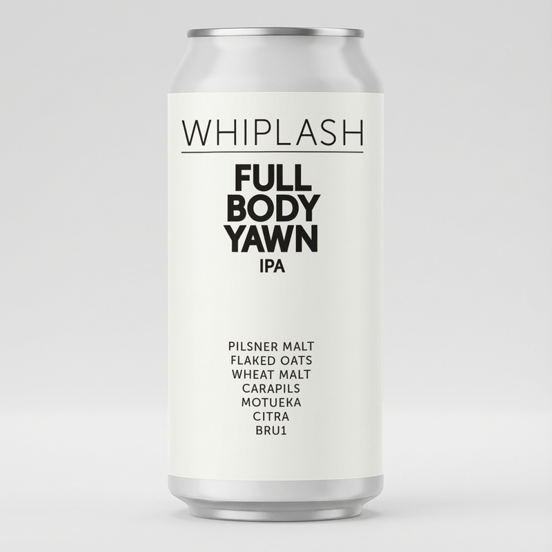 Full Body Yawn - Whiplash IPA - New England / Hazy 330ml