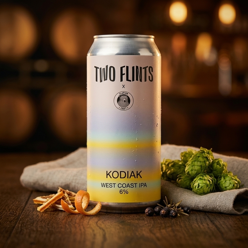 Kodiak - Two Flints IPA - American 440ml
