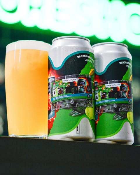 Baron Von Beanback - Sibeeria IPA - New England / Hazy 440ml