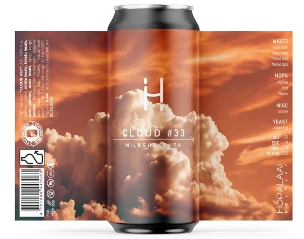 Cloud #33 - Hopalaa IPA - Milkshake 440ml