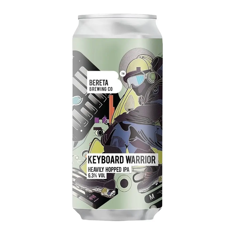 Keyboard Warrior - Bereta Brewing Co. IPA - American 440ml