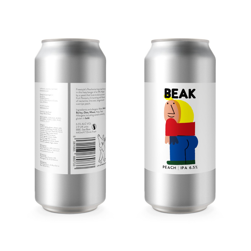 Peach - Beak IPA - New England / Hazy 440ml