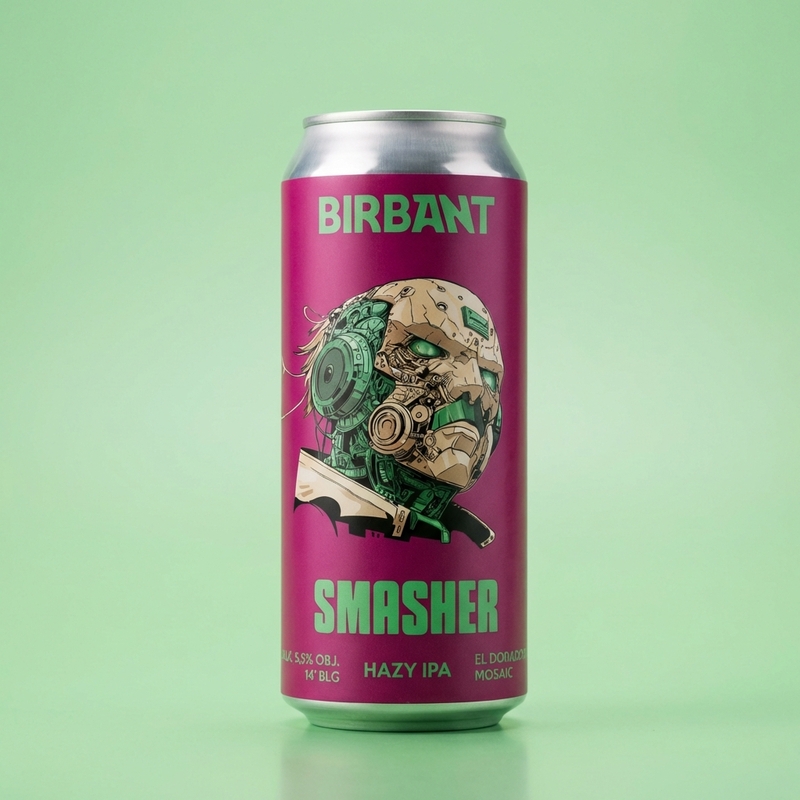 Smasher - Browar Birbant IPA - New England / Hazy 500ml