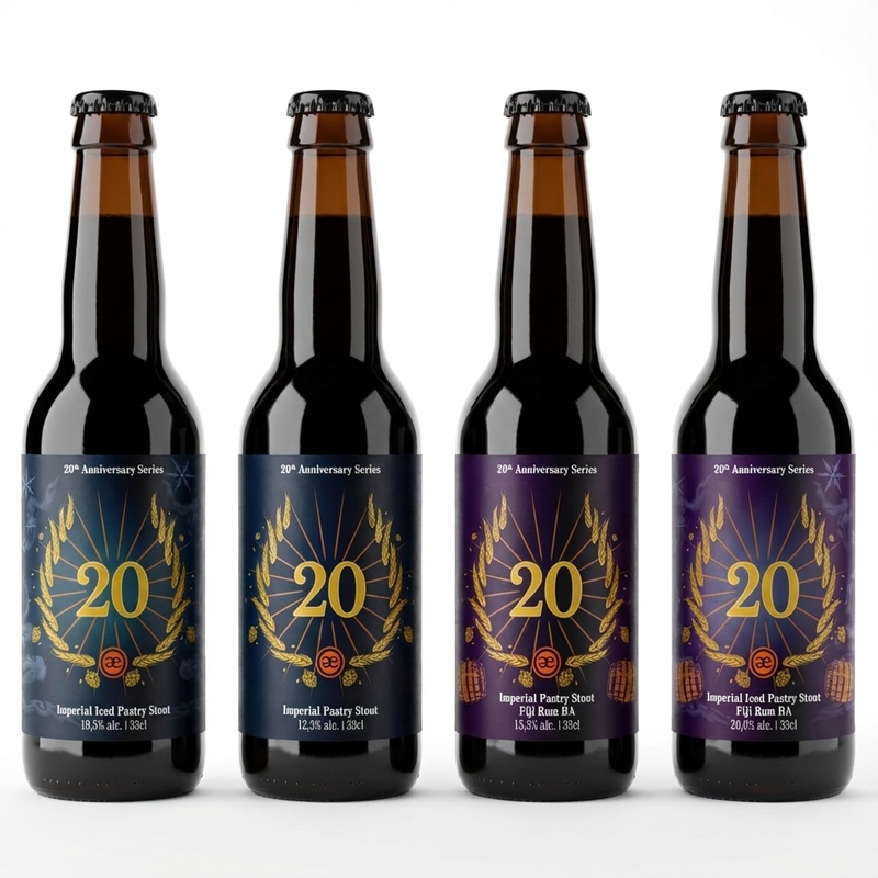 Imperial Iced Pastry Stout (20th Anniversary) - Brouwerij Emelisse Bock - Eisbock 330ml