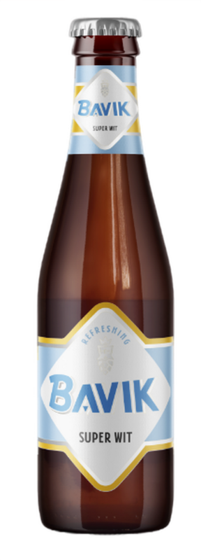 Bavik Super Wit - Brouwerij De Brabandere Wheat Beer - Witbier / Blanche 250ml