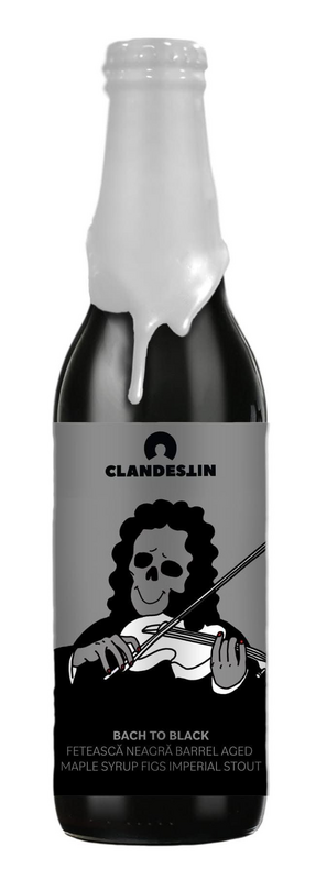 Bach to Black - Clandestin Beer Stout - Imperial / Double 330ml