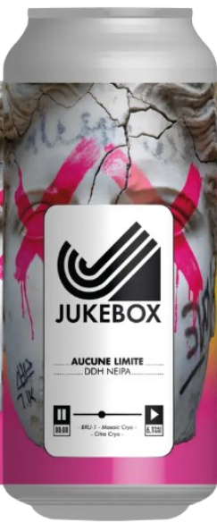Aucune Limite - Brasserie Jukebox IPA - New England / Hazy 440ml