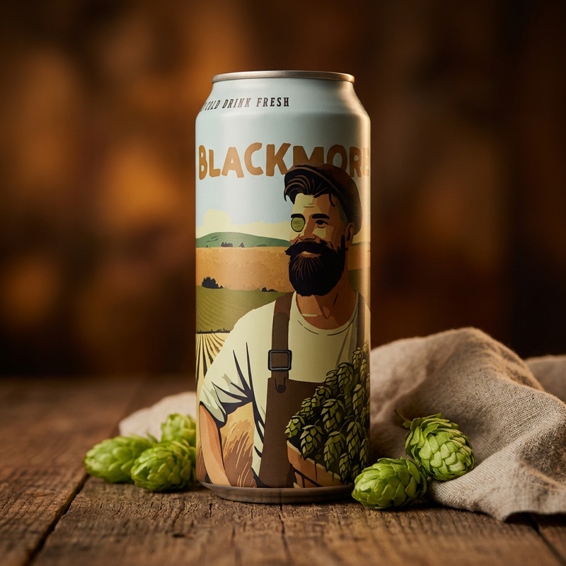 BLACKMORE ROAD - BreWskey IPA - New England / Hazy 473ml