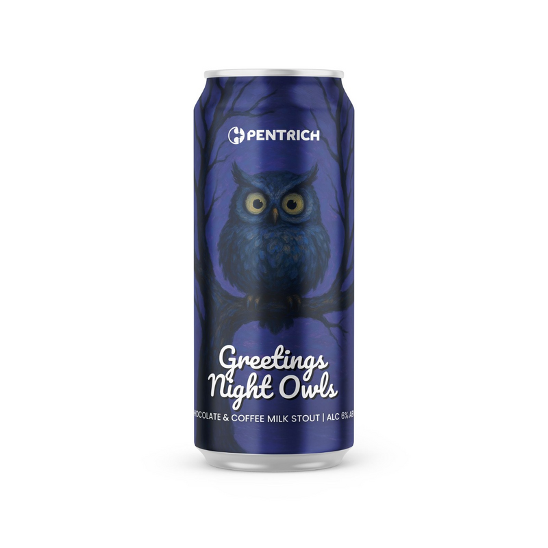 Greetings Night Owls - Pentrich Brewing Co. Porter - Coffee 440ml