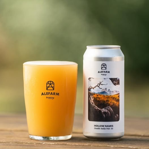 Hollow Names - Alefarm Brewing IPA - Imperial / Double New England / Hazy 440ml