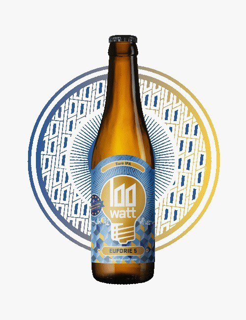 100 Watt Euforie 5 - 100 Watt Brewery IPA - International 330ml