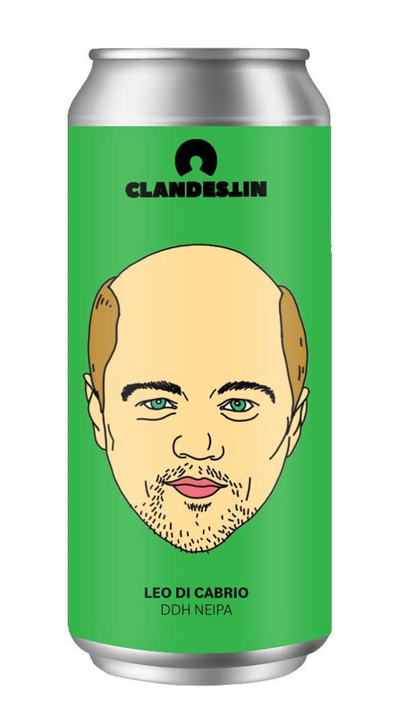 Leo Di Cabrio - Clandestin Beer IPA - New England / Hazy 500ml