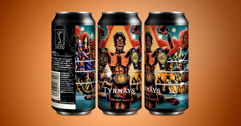 Tyrmays - Panimoyhtiö Tuju IPA - Triple New England / Hazy 440ml