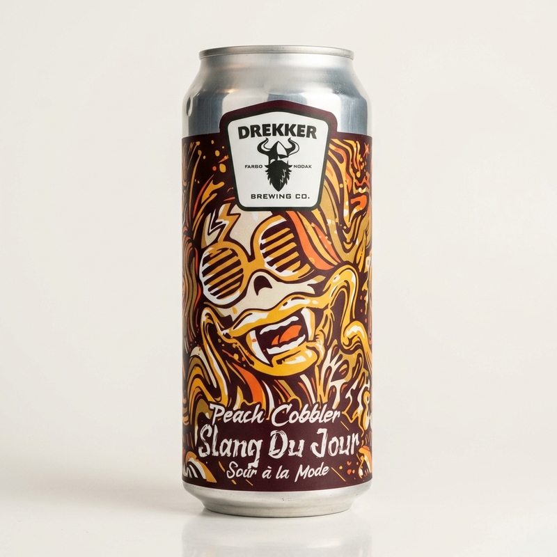 Slang Du Jour - Peach Cobbler - Drekker Brewing Company Sour - Smoothie / Pastry 473ml