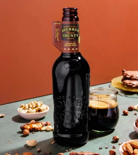 Bourbon County Brand Chocolate Praline Stout 2025 - Goose Island Beer Co. Stout - Imperial / Double Pastry 500ml