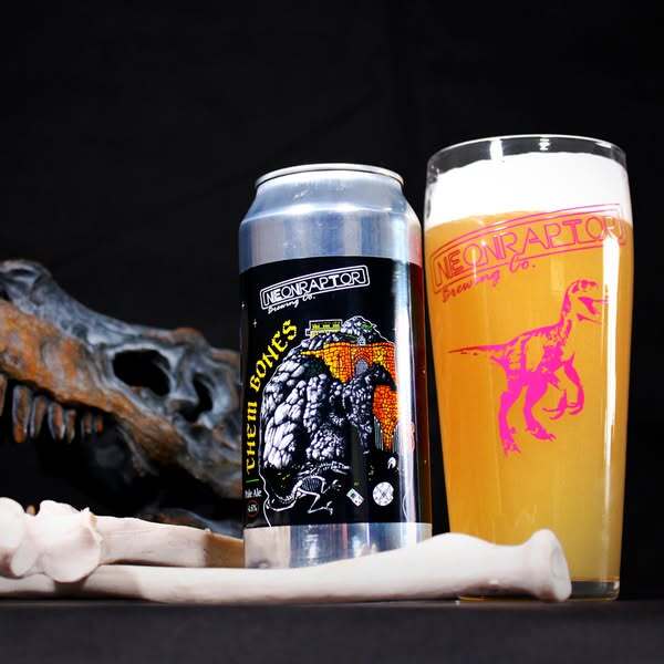 Them Bones - Neon Raptor Brewing Co. Pale Ale - New England / Hazy 440ml