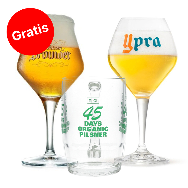 Gratis glaswerk - CraftBoxs Non-Alcoholic Beer 330ml