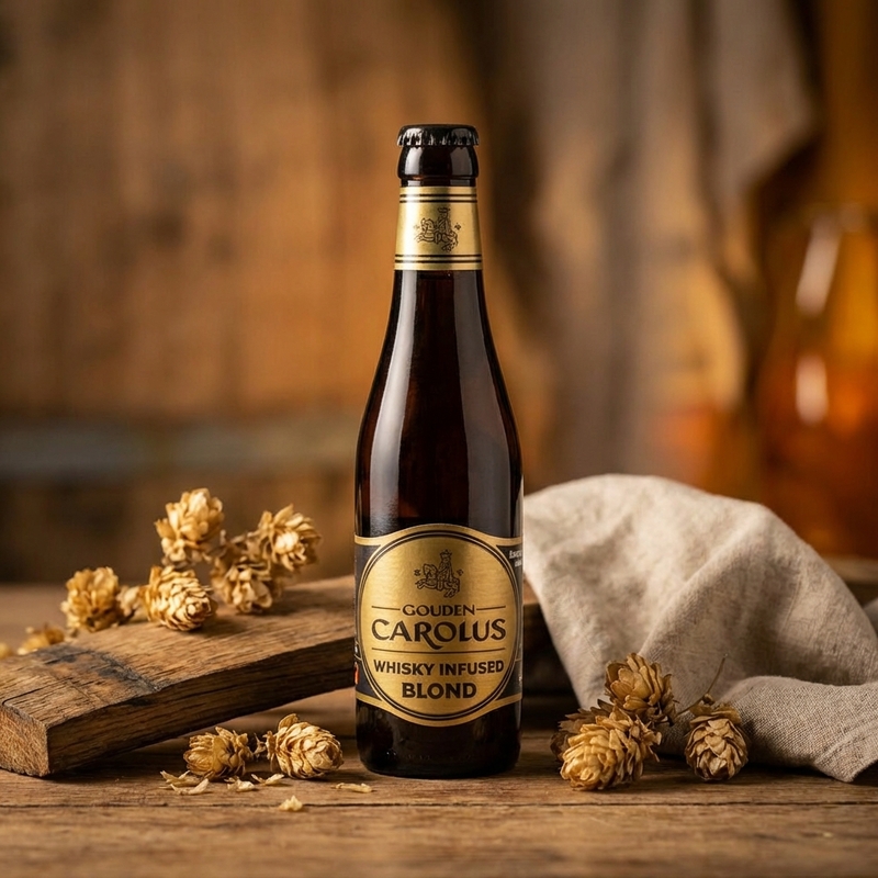 Gouden Carolus Whisky Infused Blond - Brouwerij Het Anker Belgian Strong Golden Ale 330ml