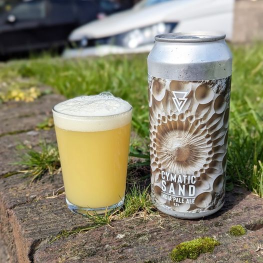 Cymatic Sand - Azvex Brewing Company IPA - New England / Hazy 440ml