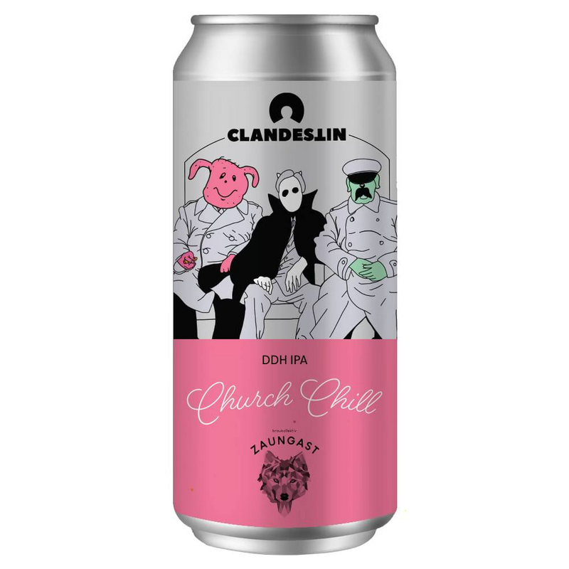 CHURCH CHILL - Clandestin Beer IPA - American 500ml