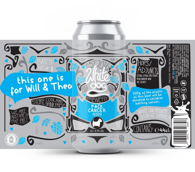 F*CK CANCER - White Dog Brewery IPA - New England / Hazy 440ml