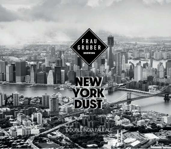 New York Dust - FrauGruber Brewing IPA - Imperial / Double New England / Hazy 440ml
