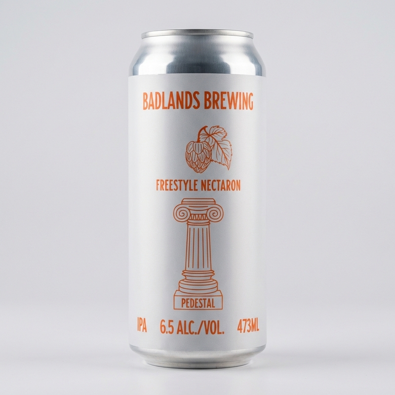 Pedestal Freestyle Nectaron - Badlands IPA - New Zealand 473ml