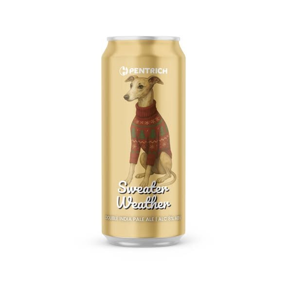 Sweater Weather - Pentrich Brewing Co. IPA - Imperial / Double New England / Hazy 440ml