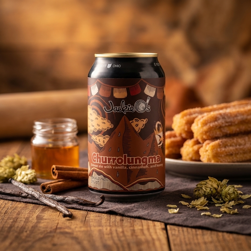 Churrolungma - Jackie O’s Brewery Brown Ale - American 355ml