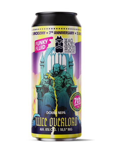 Juice Overlord - Funky Fluid IPA - Imperial / Double New England / Hazy 500ml