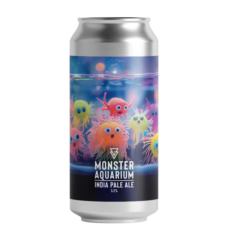 Monster Aquarium - Azvex Brewing Company IPA - New England / Hazy 440ml