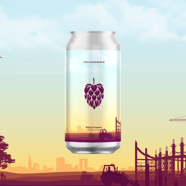 Work In Progress - Folkingebrew Pilsner - Czech 440ml
