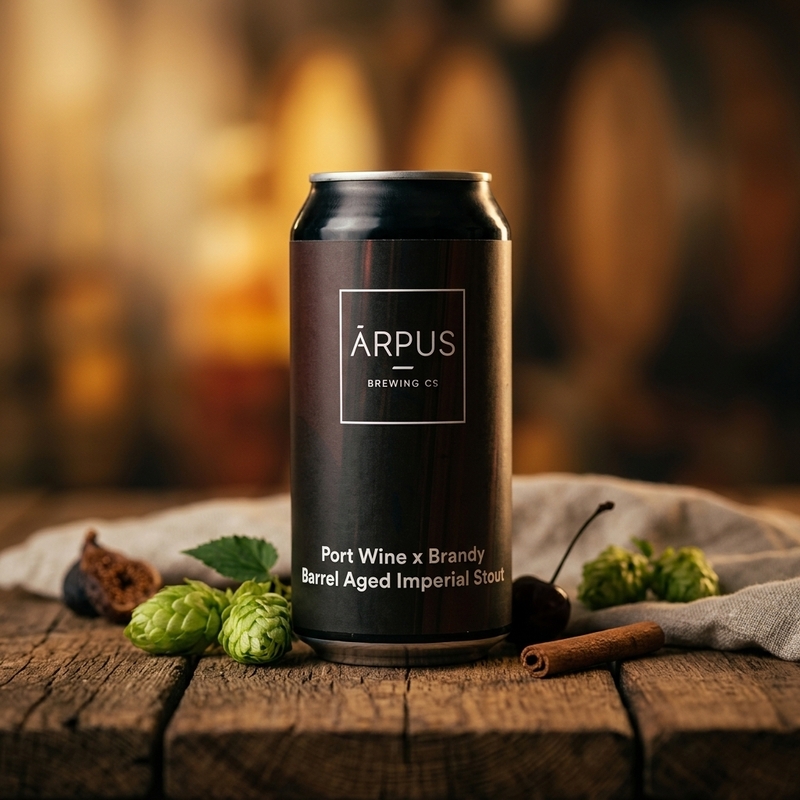 Port Wine x Brandy Barrel Aged Imperial Stout