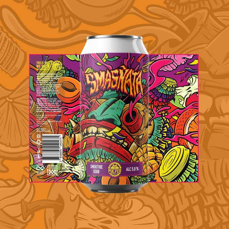 Smashñata - Pulfer Brewery Sour - Smoothie / Pastry 500ml