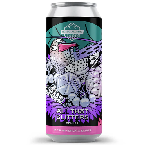 All That Glitters - Basqueland Brewing IPA - New England / Hazy 440ml