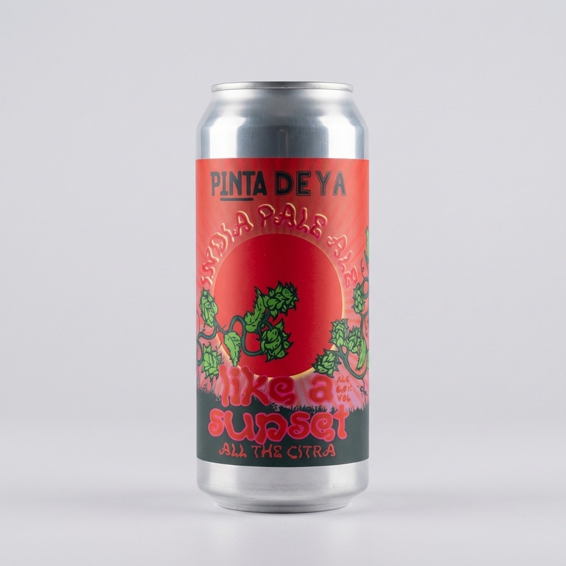 Like A Sunset (Pinta collab) - DEYA Brewing Company IPA - New England / Hazy 500ml