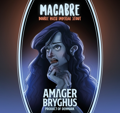 Macabre (collab Salikatt) - Amager Bryghus Stout - Imperial / Double 440ml
