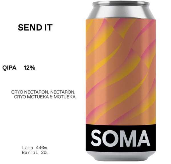 Send It - SOMA Beer IPA - Quadruple 440ml