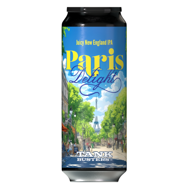 Paris Delight - TankBusters.Co IPA - New England / Hazy 500ml